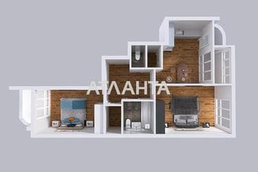 2-комнатная квартира по адресу ул. Трускавецкая (площадь 73,8 м²) - Atlanta.ua - фото 22