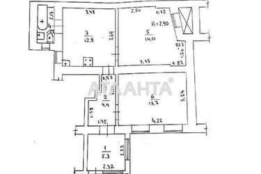 2-кімнатна квартира за адресою вул. Коблевська (площа 52,5 м²) - Atlanta.ua - фото 34