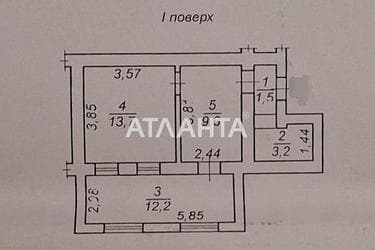 2-комнатная квартира по адресу ул. Болгарская (площадь 39,9 м²) - Atlanta.ua - фото 18
