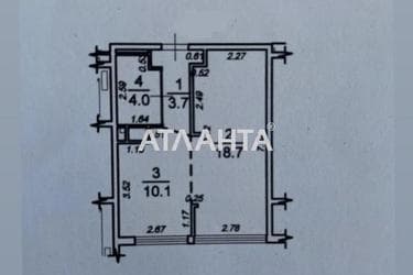 1-комнатная квартира по адресу ул. Жемчужная (площадь 37 м²) - Atlanta.ua - фото 30