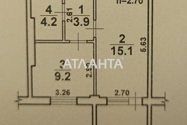 1-комнатная квартира по адресу ул. Святослава Рихтера (площадь 35 м²) - Atlanta.ua - фото 22