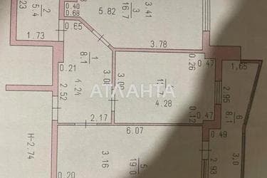 2-кімнатна квартира за адресою вул. Райдужна (площа 70 м²) - Atlanta.ua - фото 20