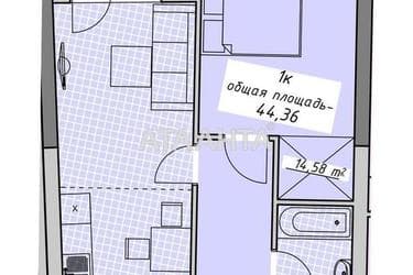1-room apartment apartment by the address st. Kurortnyy per (area 44,7 m²) - Atlanta.ua - photo 14