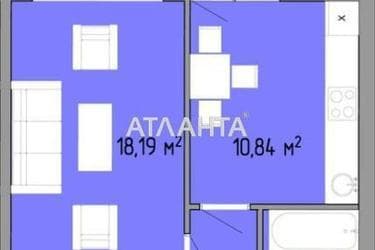1-room apartment apartment by the address st. Nebesnoy Sotni pr Zhukova marsh pr Leninskoy iskry pr (area 38 m²) - Atlanta.ua - photo 36