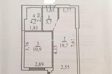 1-room apartment apartment by the address st. Vilyamsa ak (area 37,5 m²) - Atlanta.ua - photo 8