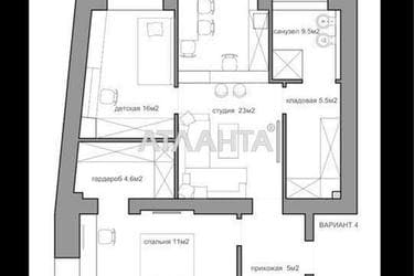 2-комнатная квартира по адресу ул. Гоголя (площадь 65 м²) - Atlanta.ua - фото 15