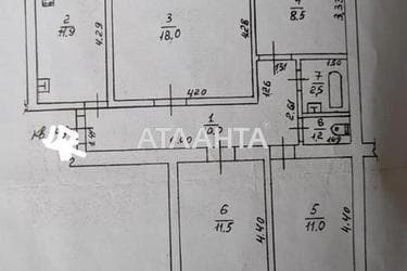Багатокімнатна квартира за адресою вул. Бреуса (площа 78,4 м²) - Atlanta.ua - фото 36