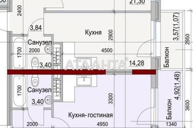 3-кімнатна квартира за адресою вул. Дачна (площа 96,6 м²) - Atlanta.ua - фото 8