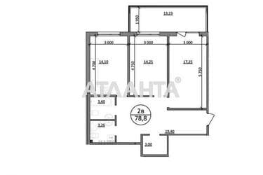 2-кімнатна квартира за адресою вул. Зелена бічна (площа 78,8 м²) - Atlanta.ua - фото 10