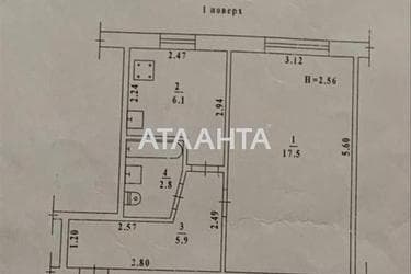 1-room apartment apartment by the address st. Kosmonavtov (area 32,3 m²) - Atlanta.ua - photo 10
