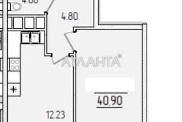 1-комнатная квартира по адресу ул. Краснова (площадь 40,9 м²) - Atlanta.ua - фото 9