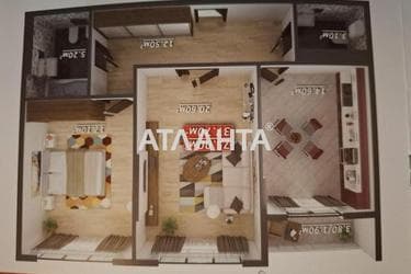 2-комнатная квартира по адресу ул. Герцена Олександра (площадь 75,3 м²) - Atlanta.ua - фото 15
