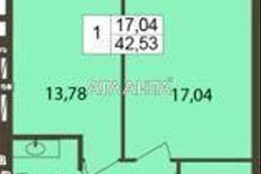 1-комнатная квартира по адресу ул. Сахарова (площадь 42,5 м²) - Atlanta.ua - фото 7