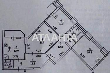 3-кімнатна квартира за адресою вул. Композитора Мейтуса (площа 101,3 м²) - Atlanta.ua - фото 48