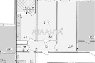 2-rooms apartment apartment by the address st. Krasnova (area 70,6 m²) - Atlanta.ua - photo 7