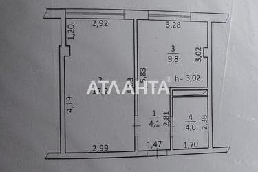 1-room apartment apartment by the address st. Geranevaya (area 35,9 m²) - Atlanta.ua - photo 20