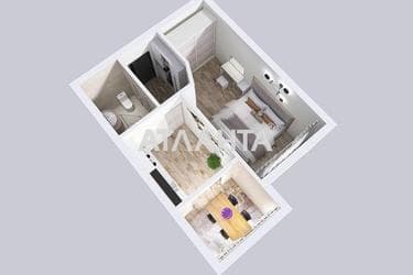 1-кімнатна квартира за адресою вул. Відпочинку (площа 37,6 м²) - Atlanta.ua - фото 23