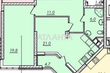 2-кімнатна квартира за адресою Овідіопольська дор. (площа 62,7 м²) - Atlanta.ua - фото 14