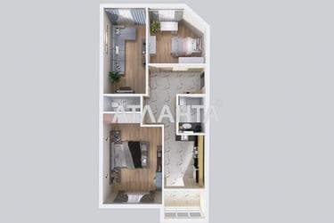 3-кімнатна квартира за адресою вул. Відпочинку (площа 76,8 м²) - Atlanta.ua - фото 26