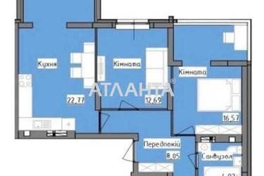 2-кімнатна квартира за адресою вул. Роксоляни (площа 64,2 м²) - Atlanta.ua - фото 20