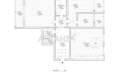 Багатокімнатна квартира за адресою вул. Паркова (площа 122,5 м²) - Atlanta.ua - фото 57