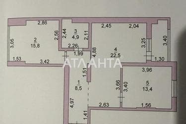 2-rooms apartment apartment by the address st. Raduzhnyy m n (area 69 m²) - Atlanta.ua - photo 16