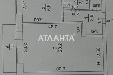 1-комнатная квартира по адресу ул. Бочарова ген. (площадь 36,5 м²) - Atlanta.ua - фото 22