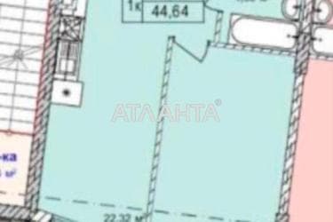 1-комнатная квартира по адресу ул. Чубаевская (площадь 44,6 м²) - Atlanta.ua - фото 18