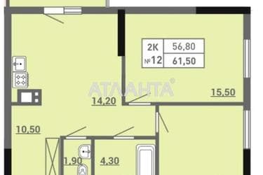 2-rooms apartment apartment by the address st. Pishonovskaya (area 61,5 m²) - Atlanta.ua - photo 6