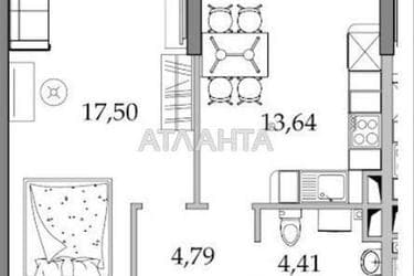 1-кімнатна квартира за адресою вул. Спортивна (площа 46,6 м²) - Atlanta.ua - фото 6