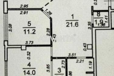 3-кімнатна квартира за адресою вул. Перлинна (площа 82 м²) - Atlanta.ua - фото 20
