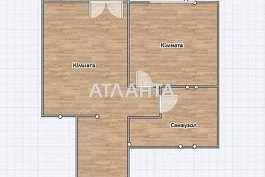 1-комнатная квартира по адресу Кирпичный пер. (площадь 43 м²) - Atlanta.ua - фото 22
