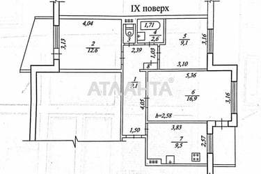 3-кімнатна квартира за адресою вул. Григорівського десанту (площа 66 м²) - Atlanta.ua - фото 30