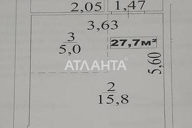 1-кімнатна квартира за адресою 7 км Овідіопольської дор. (площа 27,7 м²) - Atlanta.ua - фото 22
