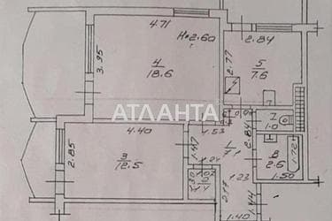 2-кімнатна квартира за адресою вул. Заболотного ак. (площа 58 м²) - Atlanta.ua - фото 24