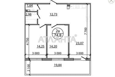 2-кімнатна квартира за адресою вул. Зелена бічна (площа 74,8 м²) - Atlanta.ua - фото 9