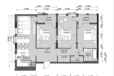 3-rooms apartment apartment by the address st. Striyska (area 87 m²) - Atlanta.ua - photo 10