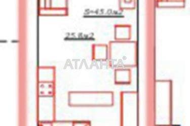 1-room apartment apartment by the address st. Khantadze per (area 32,5 m²) - Atlanta.ua - photo 12