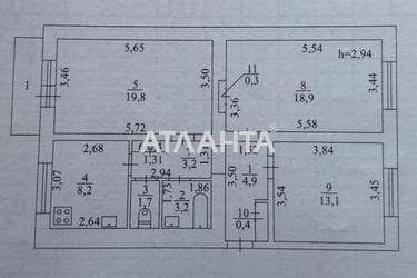 3-кімнатна квартира за адресою вул. Європейська (площа 75,5 м²) - Atlanta.ua - фото 11
