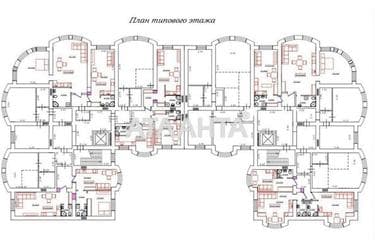 1-room apartment apartment by the address st. Khantadze per (area 52,3 m²) - Atlanta.ua - photo 9