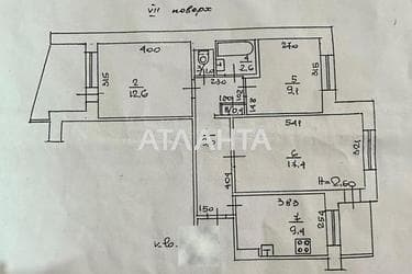 3-комнатная квартира по адресу ул. Ильфа и Петрова (площадь 65,6 м²) - Atlanta.ua - фото 23
