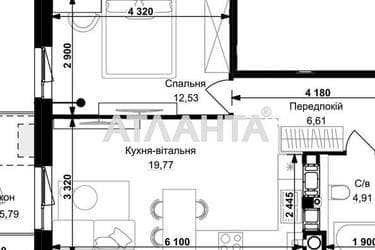 1-room apartment apartment by the address st. Stryyskaya (area 45,4 m²) - Atlanta.ua - photo 10