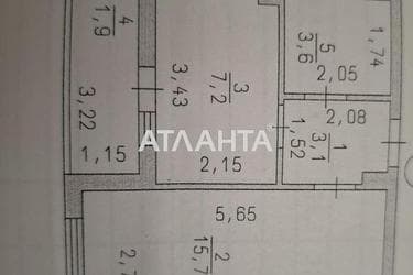 1-room apartment apartment by the address st. Proezdnaya (area 31,5 m²) - Atlanta.ua - photo 16