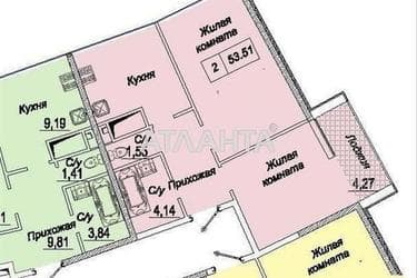 1-кімнатна квартира за адресою вул. Каманіна (площа 52 м²) - Atlanta.ua - фото 14
