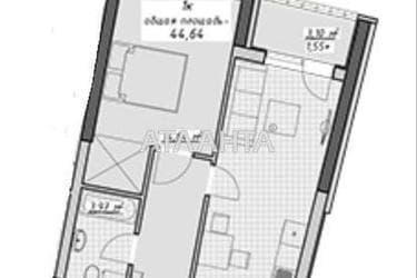 1-room apartment apartment by the address st. Kurortnyy per (area 45 m²) - photo 11 1-room apartment apartment by the address st. Kurortnyy per (area 45 m²) - Atlanta.ua - photo 11