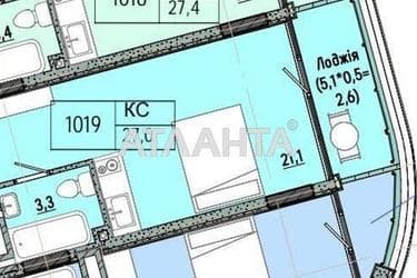 1-room apartment apartment by the address st. Arkadiyskaya Alleya (area 27,5 m²) - Atlanta.ua - photo 18