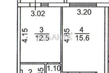 1-кімнатна квартира за адресою вул. Вільямса ак. (площа 45,6 м²) - Atlanta.ua - фото 40