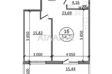 1-кімнатна квартира за адресою вул. Зелена бічна (площа 54,7 м²) - Atlanta.ua - фото 9