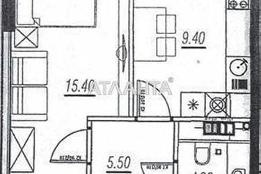 1-комнатная квартира по адресу ул. Бочарова ген. (площадь 43 м²) - Atlanta.ua - фото 14