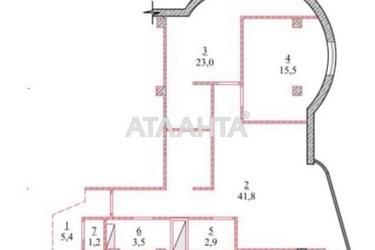 2-кімнатна квартира за адресою вул. Аркадійське плато (площа 92,5 м²) - Atlanta.ua - фото 51
